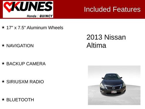 Storm Blue Metallic 2013 Nissan Altima 2.5 SV