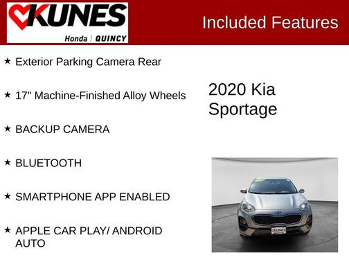 Steel Gray 2020 Kia Sportage LX