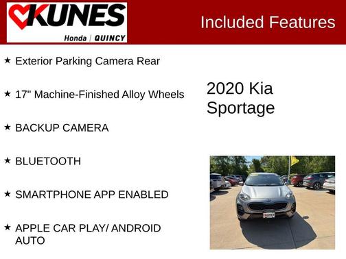 Steel Gray 2020 Kia Sportage LX