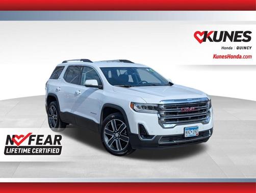Summit White 2023 GMC Acadia SLT