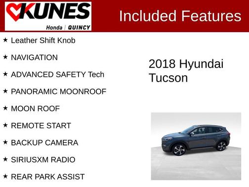 Coliseum Gray 2018 Hyundai TUCSON Value