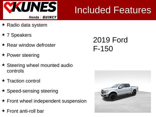 Ingot Silver 2019 Ford F-150 Lariat