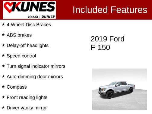 Ingot Silver 2019 Ford F-150 Lariat