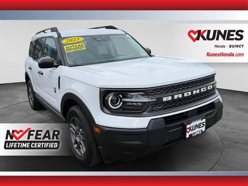 Oxford White 2025 Ford Bronco Sport Big Bend