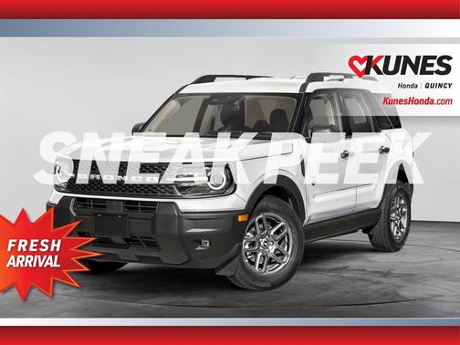 Oxford White 2025 Ford Bronco Sport Big Bend