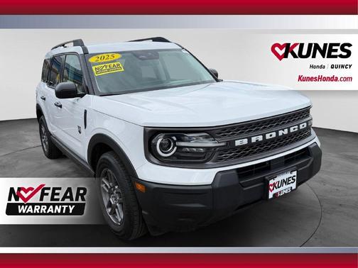 Oxford White 2025 Ford Bronco Sport Big Bend