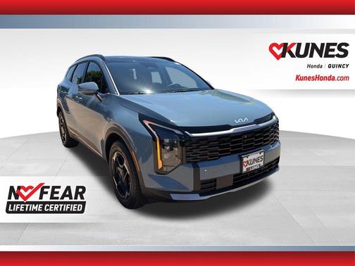 Heritage Blue 2026 Kia Sportage Hybrid EX