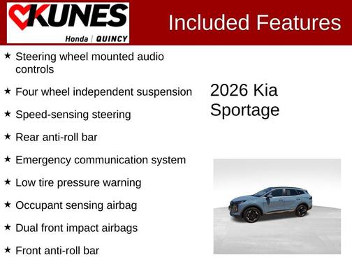 Heritage Blue 2026 Kia Sportage Hybrid EX