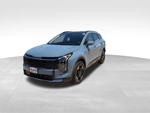 Heritage Blue 2026 Kia Sportage Hybrid EX