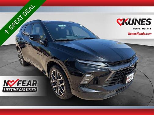 Black 2025 Chevrolet Blazer RS