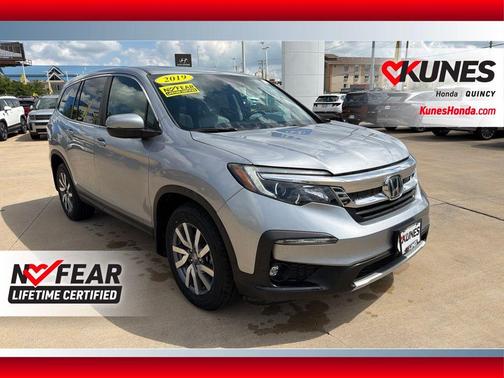 Silver 2019 Honda Pilot EX-L