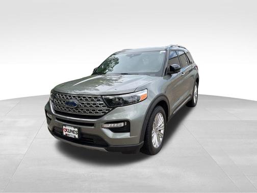 Silver Spruce Metallic 2020 Ford Explorer Limited