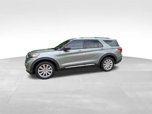 Silver Spruce Metallic 2020 Ford Explorer Limited