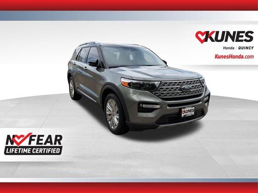 Silver Spruce Metallic 2020 Ford Explorer Limited