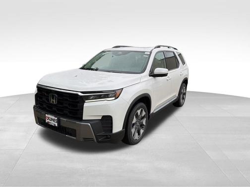 Platinum White 2026 Honda Pilot Elite