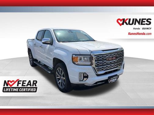 Summit White 2021 GMC Canyon Denali