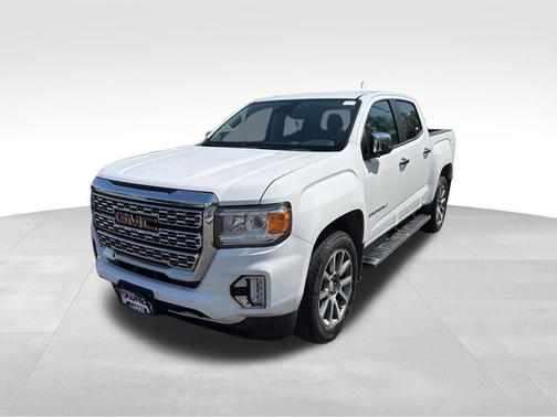 Summit White 2021 GMC Canyon Denali
