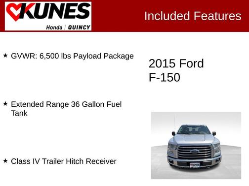 Ingot Silver 2015 Ford F-150 XLT