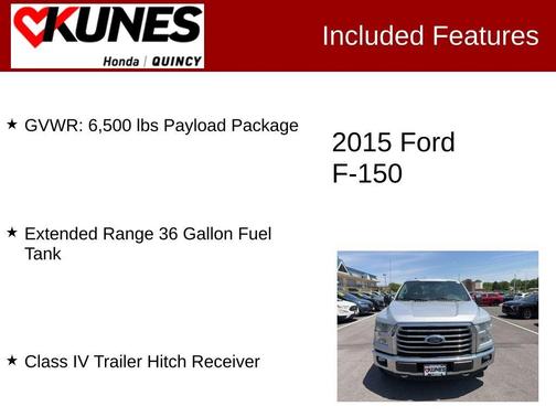 Ingot Silver 2015 Ford F-150 XLT