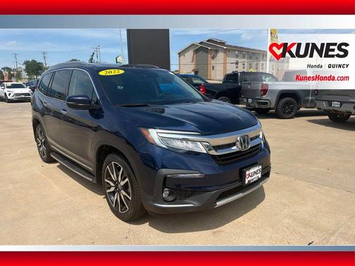 Blue 2022 Honda Pilot Touring 8-Passenger