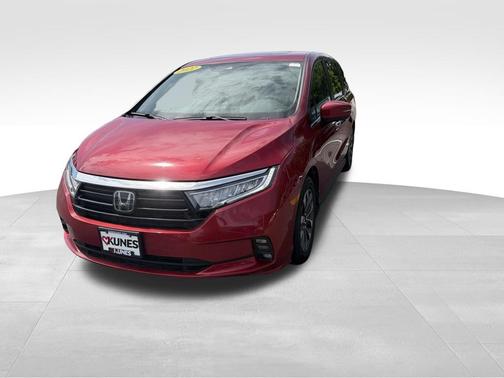 Red 2022 Honda Odyssey EX-L