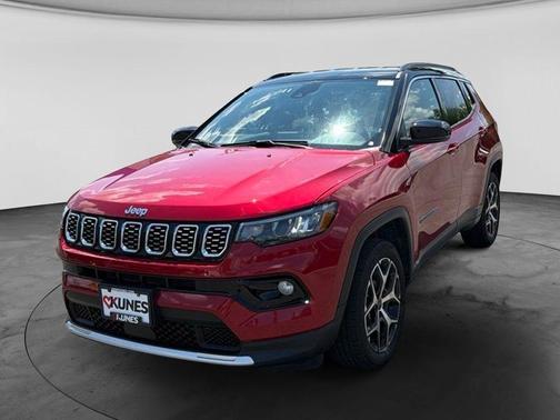 Red 2025 Jeep Compass Limited
