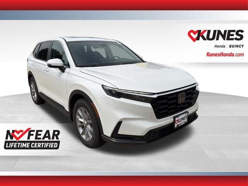 White 2023 Honda CR-V EX-L