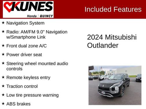 Labrador Black Pearl 2024 Mitsubishi Outlander SE
