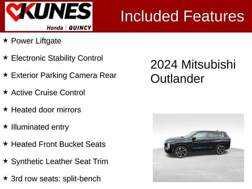 Labrador Black Pearl 2024 Mitsubishi Outlander SE