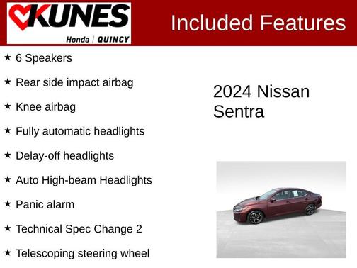 2024 Nissan Sentra SV