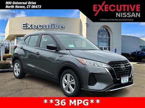 Gun Metallic 2025 Nissan Kicks Play S SUV