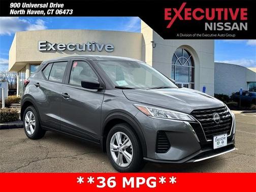 Gun Metallic 2025 Nissan Kicks Play S SUV