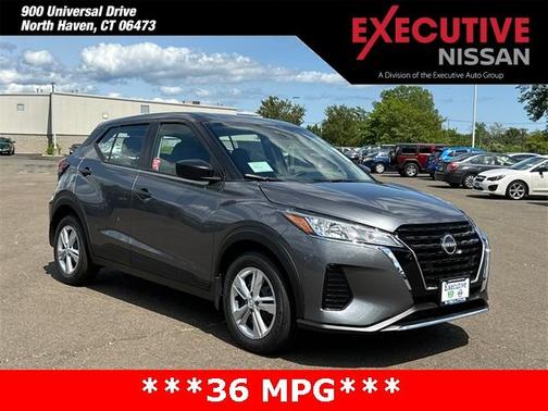 Gun Metallic 2025 Nissan Kicks Play S SUV