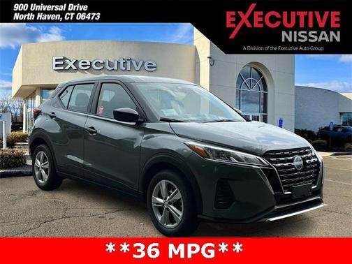 Gun Metallic 2025 Nissan Kicks Play S SUV