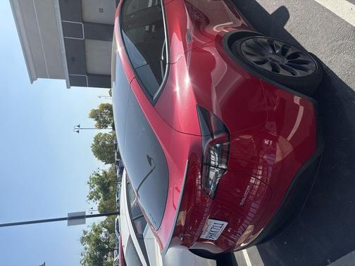 Red Multi-Coat 2023 Tesla Model Y Performance Dual Motor All-Wheel Drive