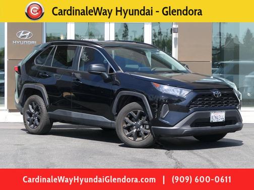 Midnight Black Metallic 2021 Toyota RAV4 LE