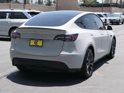 Solid Black 2021 Tesla Model Y Performance Dual Motor All-Wheel Drive