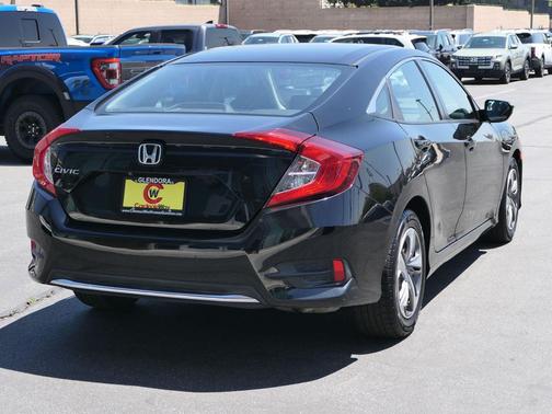 Crystal Black Pearl 2019 Honda Civic LX