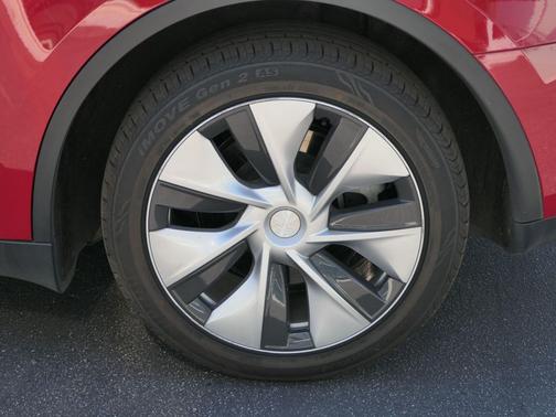 Red Multi-Coat 2023 Tesla Model Y Long Range Dual Motor All-Wheel Drive