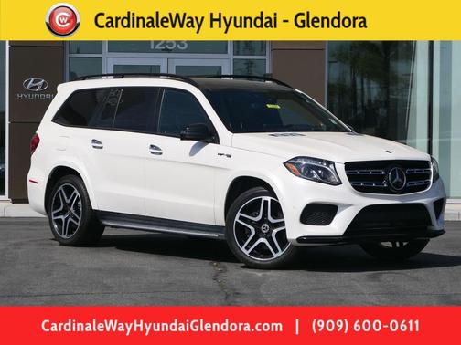 White 2019 Mercedes-Benz GLS 550 Base 4MATIC