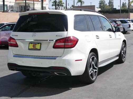 White 2019 Mercedes-Benz GLS 550 Base 4MATIC