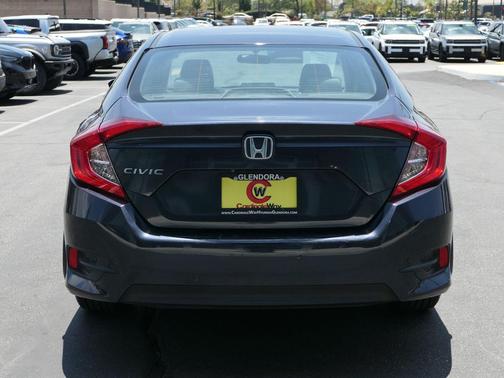 Grey 2017 Honda Civic LX