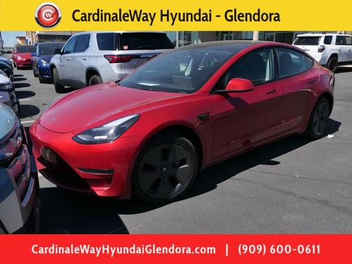 Red Multi-Coat 2023 Tesla Model 3 Standard Range