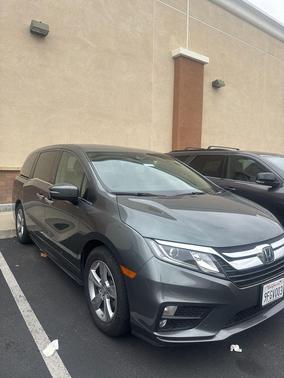 Gray 2020 Honda Odyssey EX-L