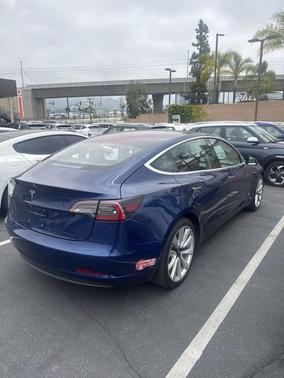 Deep Blue Metallic 2018 Tesla Model 3 Long Range
