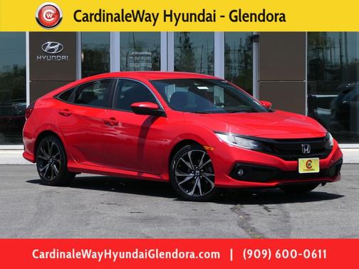 Rallye Red 2019 Honda Civic Sport