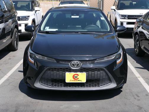 Black Sand Pearl 2020 Toyota Corolla LE