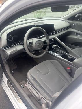 Serenity White 2024 Hyundai ELANTRA HEV Blue