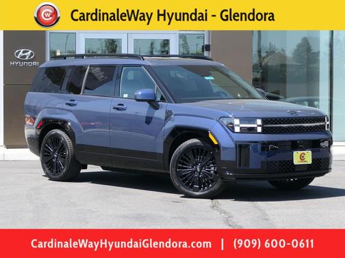 Atlantis Blue 2026 Hyundai SANTA FE HEV Calligraphy