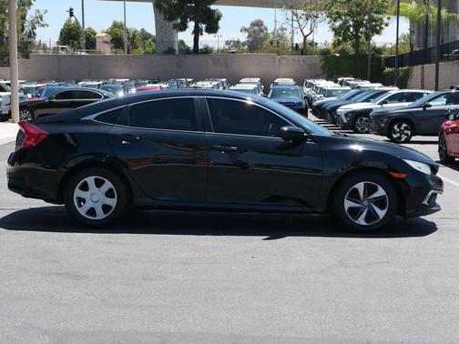 Crystal Black Pearl 2019 Honda Civic LX